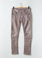 Jeans coupe slim marron G STAR pour femme seconde vue