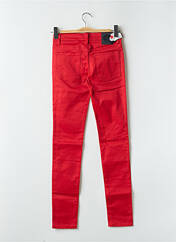 Jeans coupe slim rouge CHEAP MONDAY pour femme seconde vue