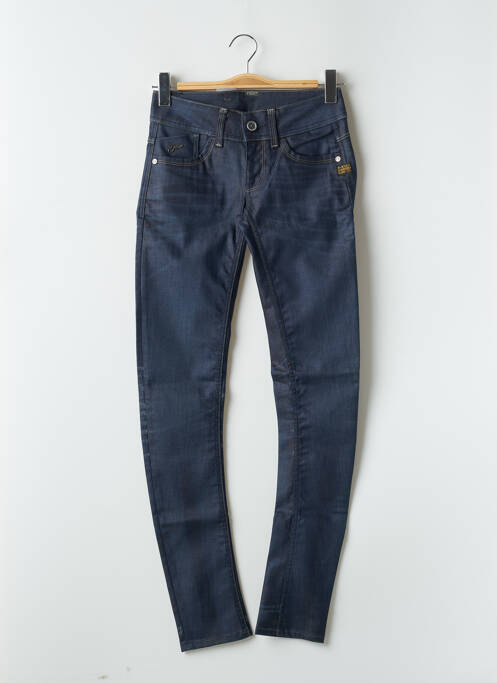 Jeans coupe droite bleu G STAR pour femme
