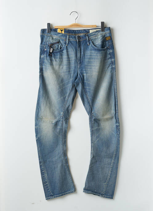 Jeans coupe droite bleu G STAR pour homme