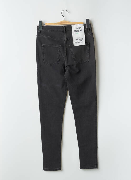 Jeans skinny gris CHEAP MONDAY pour femme