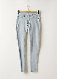 Jeans skinny stretch taille basse bleu CHEAP MONDAY femme