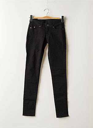 Jeans skinny stretch taille basse noir CHEAP MONDAY femme