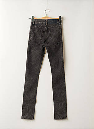 Jeans skinny stretch taille basse noir CHEAP MONDAY femme