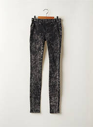 Jeans skinny stretch taille basse noir DR DENIM femme