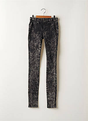Jeans skinny stretch taille basse noir DR DENIM femme