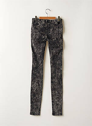 Jeans skinny stretch taille basse noir DR DENIM femme