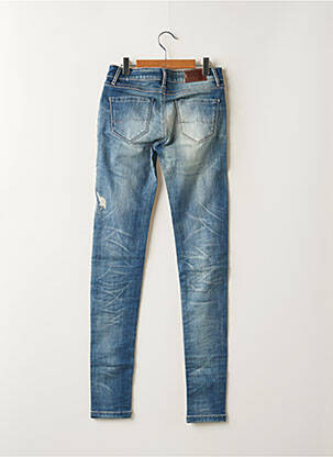 Jeans coupe slim effet usé délavé taille normale bleu DN.SIXTY SEVEN femme