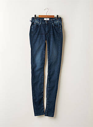 Jeans coupe slim taille basse taille basse bleu LE TEMPS DES CERISES femme