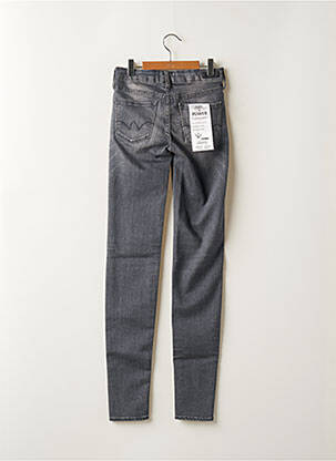 Jeans coupe slim stretch taille basse gris LE TEMPS DES CERISES femme