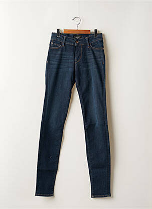 Jeans coupe slim stretch taille normale bleu TEDDY SMITH femme