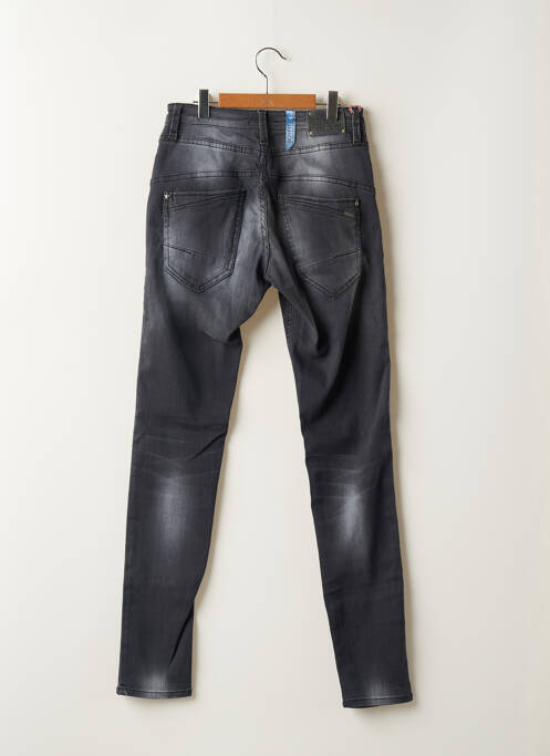 Jeans coupe slim gris LE TEMPS DES CERISES pour femme