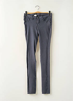 Pantalon slim skinny gris DR DENIM femme