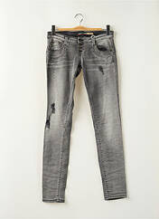 Jeans coupe slim gris PLEASE pour femme seconde vue