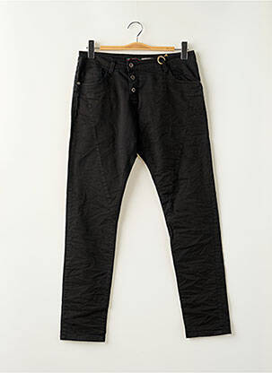 Pantalon 7/8 noir PLEASE pour femme