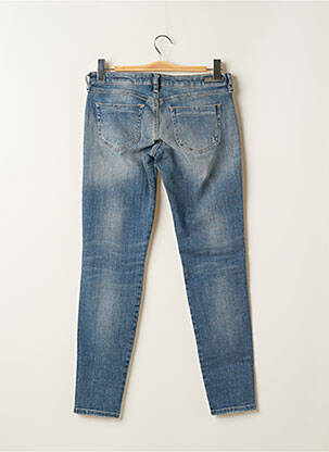 Jeans coupe slim effet usé délavé taille normale bleu DIESEL femme