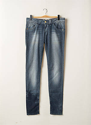 Jeans coupe slim tissage brut taille normale bleu FIVE PM femme