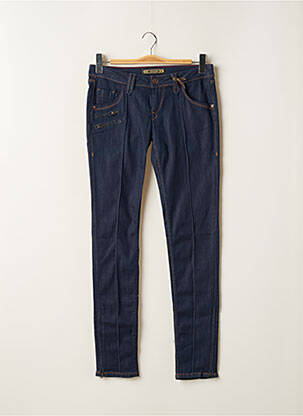 Jeans coupe slim tissage brut taille normale bleu FIVE PM femme