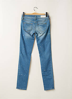 Jeans coupe slim tissage brut taille normale bleu FREESOUL femme