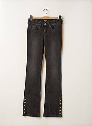 Jeans coupe droite stretch taille normale gris HEARTLESS JEANS femme