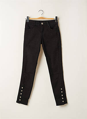 Jeans coupe slim stretch taille normale noir HEARTLESS JEANS femme