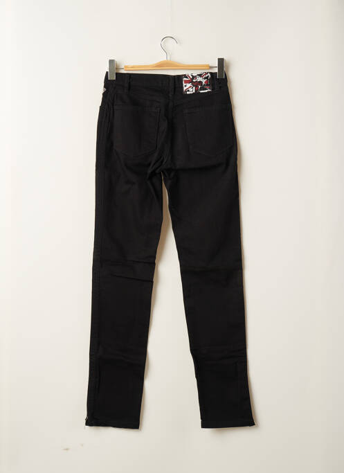 Pantalon slim taille normale taille normale noir DEEP SOUL femme