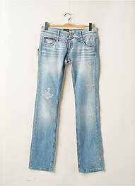Jeans coupe slim tissage brut taille normale bleu KAPORAL femme