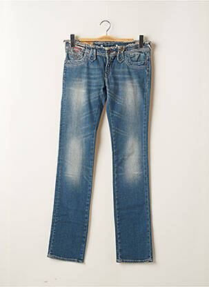 Jeans coupe slim tissage brut taille normale bleu KAPORAL femme