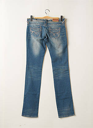 Jeans coupe slim tissage brut taille normale bleu KAPORAL femme