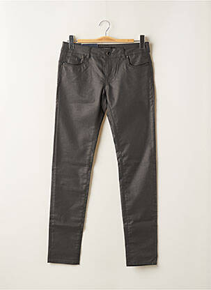 Pantalon slim taille normale taille normale gris KAPORAL femme