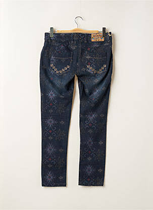 Jeans coupe slim tissage brut taille normale bleu KAPORAL femme