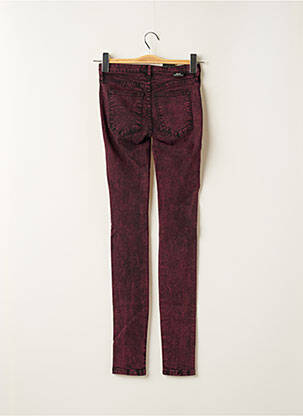 Jeans skinny stretch taille basse rose DR DENIM femme