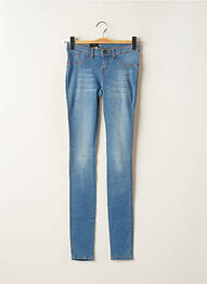 Jeans skinny stretch taille basse bleu DR DENIM femme