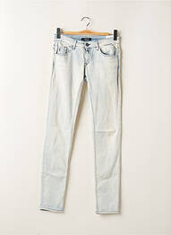Jeans coupe slim taille basse taille basse bleu REPLAY femme