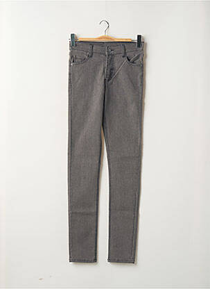 Jeans skinny taille normale taille normale gris CHEAP MONDAY femme