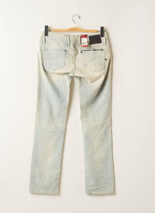 Jeans coupe droite bleu G STAR pour femme