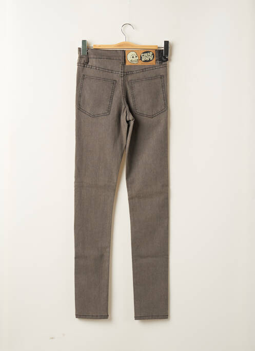 Jeans skinny gris CHEAP MONDAY pour femme