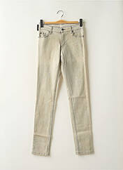 Jeans coupe slim gris CHEAP MONDAY pour femme seconde vue