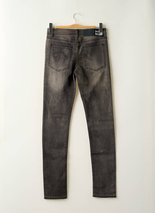 Jeans coupe slim gris CHEAP MONDAY pour femme