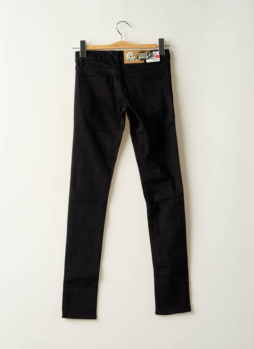 Jeans coupe slim noir CHEAP MONDAY pour femme