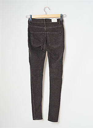 Jeans skinny taille haute taille haute gris CHEAP MONDAY femme