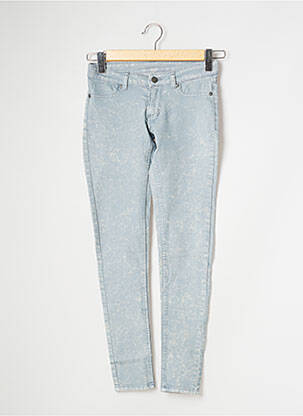 Jeans skinny stretch taille basse bleu CHEAP MONDAY femme