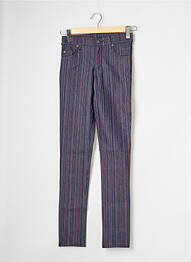 Jeans skinny taille haute taille haute violet CHEAP MONDAY femme