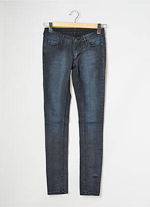 Jeans coupe slim taille basse taille basse bleu CHEAP MONDAY femme