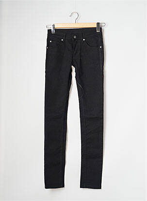 Jeans coupe slim stretch taille normale noir CHEAP MONDAY femme
