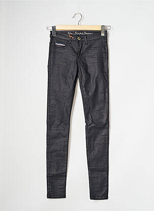 Jeans coupe slim stretch noir DN.SIXTY SEVEN femme
