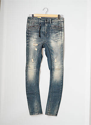 Jeans coupe slim stretch taille normale bleu G STAR homme
