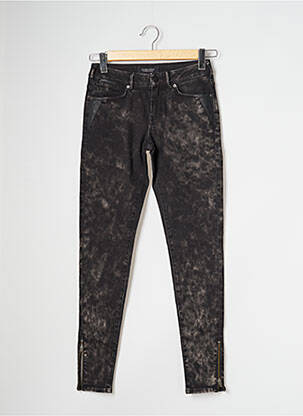 Jeans coupe slim stretch taille normale noir MAISON SCOTCH femme