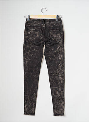 Jeans coupe slim stretch taille normale noir MAISON SCOTCH femme