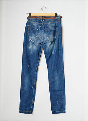 Jeans coupe slim fermeture boutonnée sur le devant taille normale bleu SALSA homme